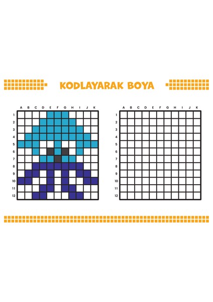 Kodlayarak Boyama Hayvanlar