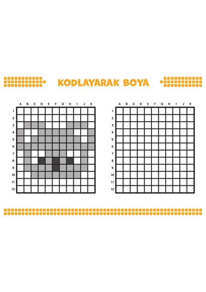 Kodlayarak Boyama Hayvanlar