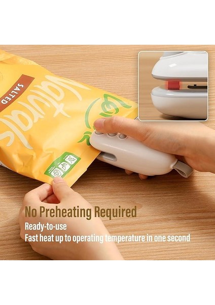 Yemek Vakuum Evinin Mini Plastik Mühürlemesi Iki Kullanım Makinesini Kesti (Yurt Dışından)