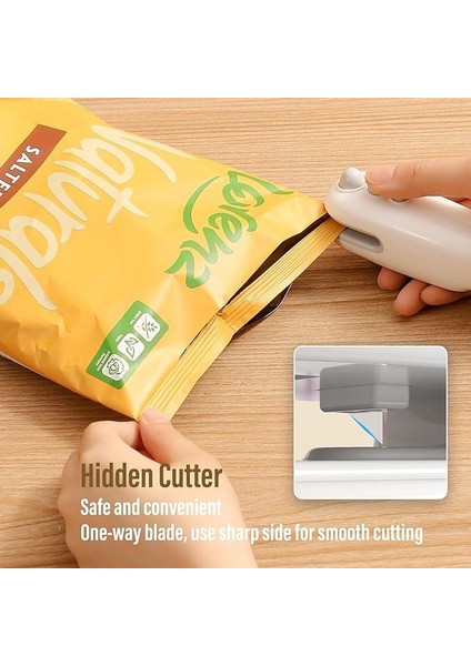 Yemek Vakuum Evinin Mini Plastik Mühürlemesi Iki Kullanım Makinesini Kesti (Yurt Dışından)