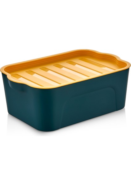 Saklama Kabı 2 Lt / 2'li Saklama Kabı Buzdolabı Düzenleyici Saklama Kutusu