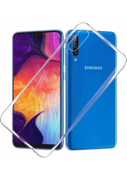 Samsung Galaxy A20 ve A30 Uyumlu Esnek Yumuşak Şeffaf Silikon Kılıf