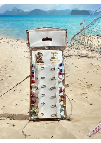 Eşarp- Şal Klipsi 12 Adet Yasgülmoda