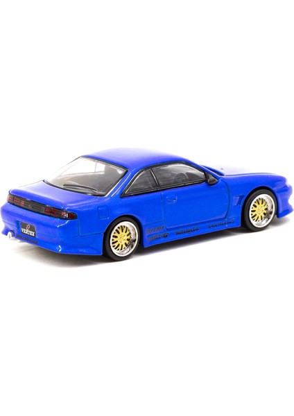 1:64 Vertex Nissan Silvia S14 Blue Metallic