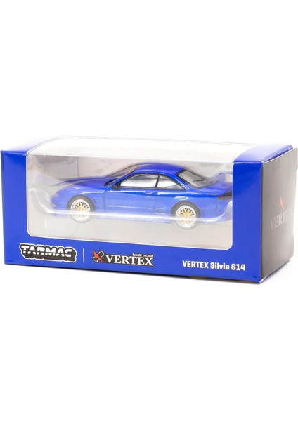 1:64 Vertex Nissan Silvia S14 Blue Metallic