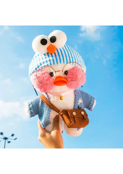 30 cm Sevimli Karikatür Lalafanfan Ördek Peluş Oyuncak Yumuşak Ördek Dolması Bebek Yastık Dekorasyon Noel Doğum Günü Hediyesi (Yurt Dışından) fiyatları