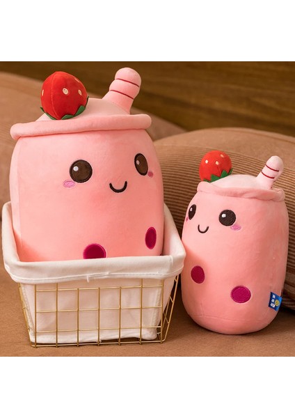 20 cm Sevimli Bubo Süt Çay Peluş Oyuncak Yumuşak Peluş Latte Americano Aromalı Süt Çay Kucaklama Yastık Topu Bubo Çay Altlığı Çocuklar Için (Yurt Dışından)
