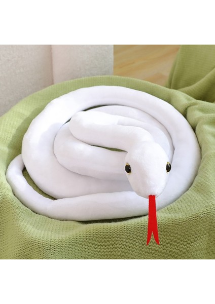 160 cm Yapay Python Peluş Oyuncak Uzun Yılan Sarı Turuncu Yeşil Python Peluş Oyuncak Dekorasyon Ev Tatil Dekorasyon (Yurt Dışından)