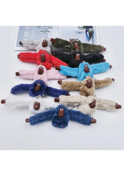 Yeni Hayvan Şebeğin Maymun Peluş Oyuncak Anahtarlık Bebek Çantası Kolye Anahtarlık Moda Yenilik Niş Tarzı Askılı Çanta Peluş Oyuncak (Yurt Dışından) fiyatları
