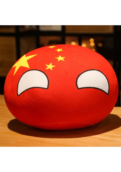 Boding Store 10 cm Kawaii Countryball Peluş Oyuncak Dolması Polonyatop Bm Abd Sscb Fransa Rusya Ingıltere Japonya Ab Kananda Ita Ru Kanepe Yastık Kolye (Yurt Dışından)