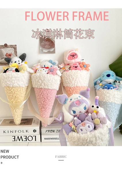 Kuromi Dondurma Bebek Buketi Kawaii Peluş Oyuncak Hello Kitty Kız Doğum Günü Hediyesi Sevimli Çocuk Oyuncak Sanrio Peluş Oyuncak Loopy Bebek (Yurt Dışından) fiyatları