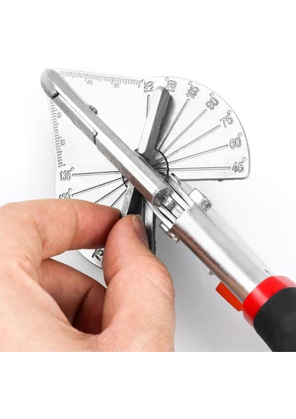 Dereceli Ayarlanabilir Makas Gönye Makası 45°-135° Ayarlanabilir Budama Makası Açılı Kesme Makası fırsatları