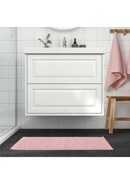 Fjallkattfot Banyo Paspası Pembe 50X80 cm 30580026 fiyatları