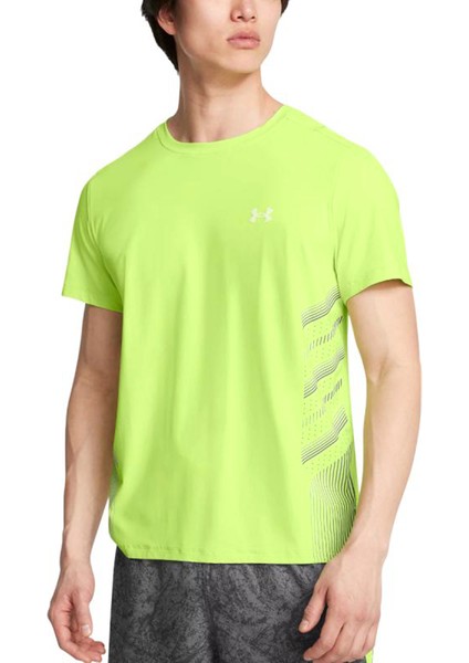 Launch Elite Graphic Erkek Yeşil Koşu T-Shirt 1376518-304