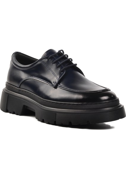 Premium 1308 Lacivert Deri Erkek Klasik Ayakkabı Geniş Kalıp modelleri