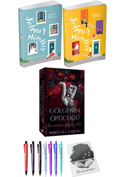 Solmuş Mürekkep 2li Set Meryem Nart ve Gölgenin Öpücüğü Rebecca L. Garcia