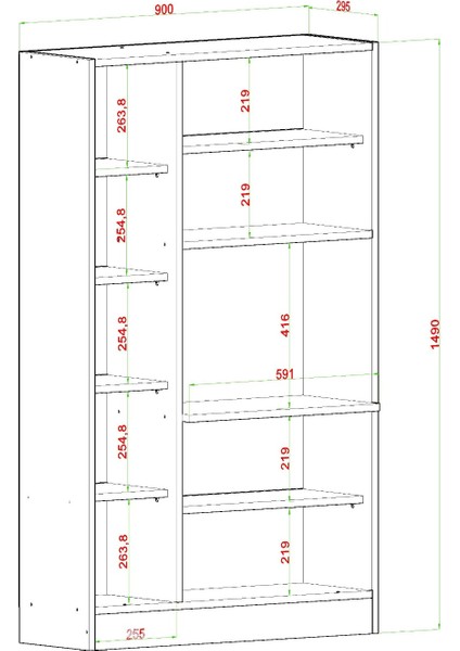 Metal Riva 5 Kapaklı Çok Amaçlı Dolap Mutfak&banyo Dolabı,kiler Beyaz