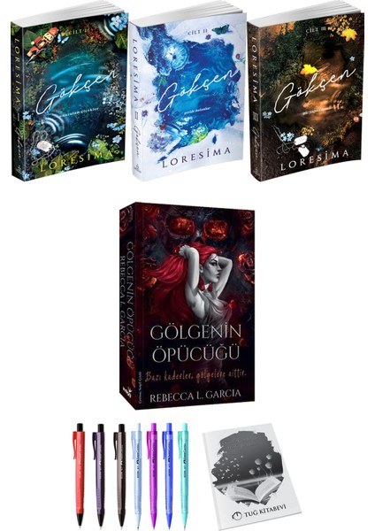 Gökçen 3lü Set Loresima ve Gölgenin Öpücüğü Rebecca L. Garcia