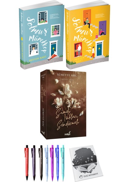 Solmuş Mürekkep 2li Set Meryem Nart ve Şimdi Işıkları Söndürmeli Sümeyye Koç