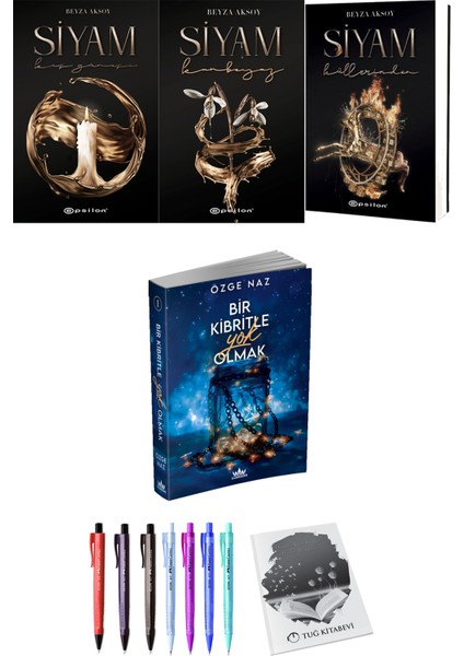 Siyam 3lü Set Beyza Aksoy ve Bir Kibritle Yok Olmak Özge Naz
