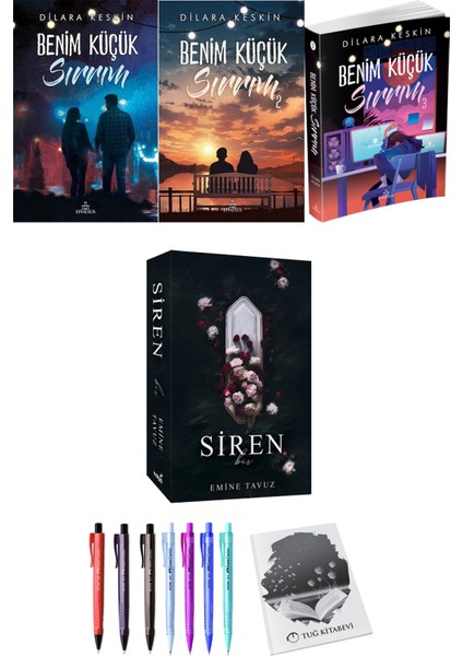 Benim Küçük Sırrım 3lü Set Dilara Keskin ve Siren Bir Emine Tavuz