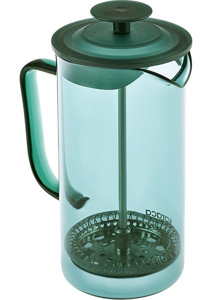 Valentina French Press 350 ml Green Su Yeşili