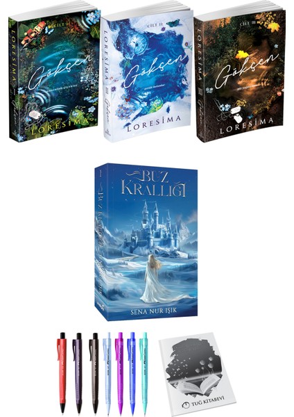 Gökçen 3lü Set Loresima ve Buz Krallığı Sena Nur Işık