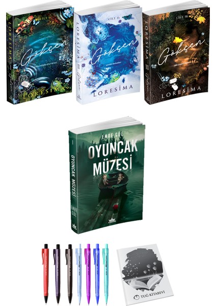Gökçen 3lü Set Loresima ve Oyuncak Müzesi Emre Gül