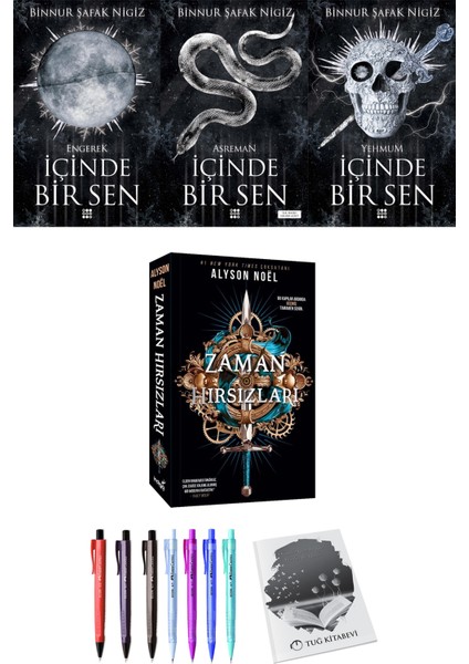 Içinde Bir Sen Engerek Asreman Yehmum Binnur Şafak Nigiz ve Zaman Hırsızları Alyson Noel