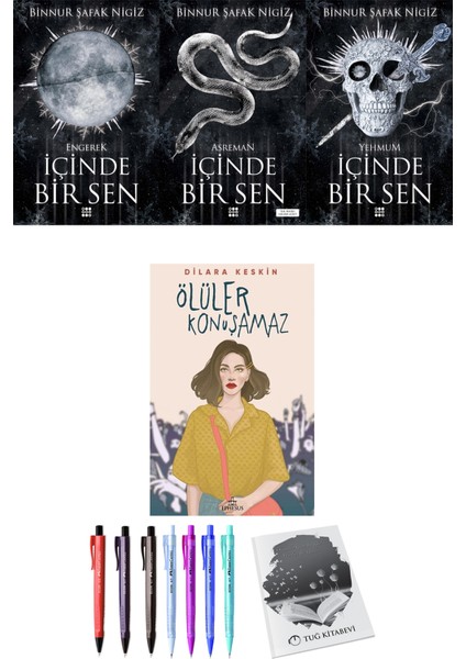 Içinde Bir Sen Engerek Asreman Yehmum Binnur Şafak Nigiz ve Ölüler Konuşamaz Dilara Keskin