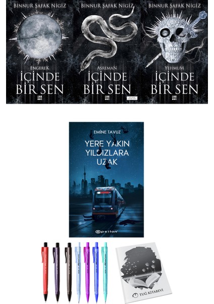 Içinde Bir Sen Engerek Asreman Yehmum Binnur Şafak Nigiz ve Yere Yakın Yıldızlara Uzak Emine Tavuz