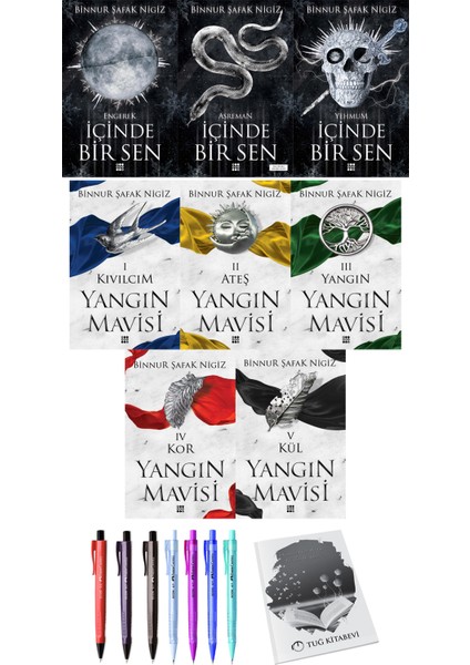 Içinde Bir Sen Engerek Asreman Yehmum Binnur Şafak Nigiz ve Yangın Mavisi Kıvılcım Ateş Yangın Kor Kül Binnur Şafak Nigiz