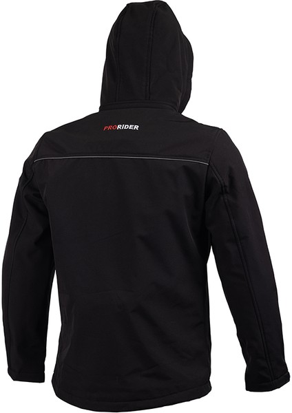 Prorıder Shark Softshell Korumalı Siyah Motosiklet Montu