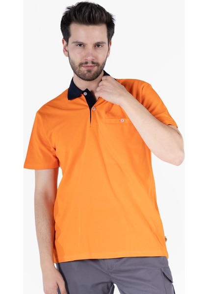 Yıldırımlar Polo Yaka Fleto Cepli T-Shirt