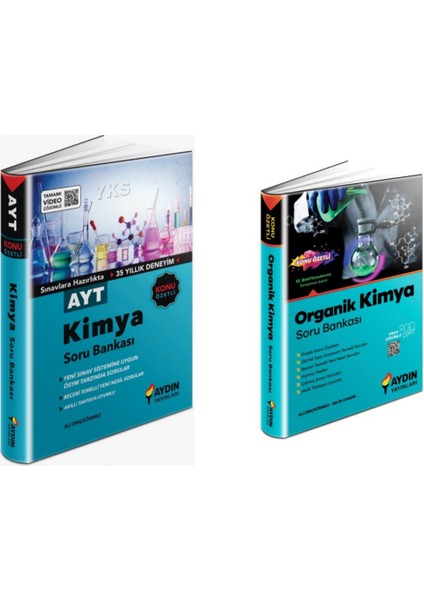 Ayt Kimya & Organik Kimya Soru Bankaları