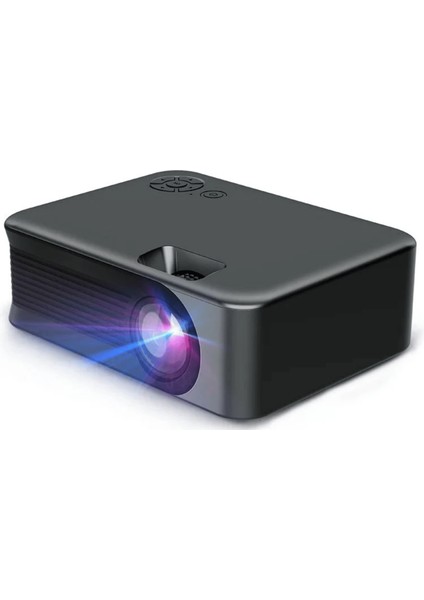 Aun A30C Bataryalı Mini Taşınabilir Projeksiyon Cihazı Hoparlörlü 1080P Wifi Evkamp Sineması