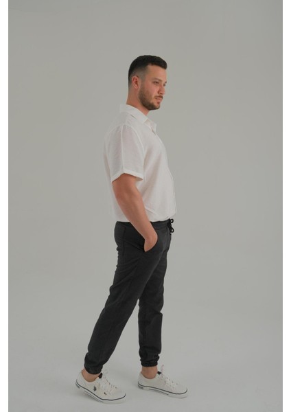 Siyah Renk Erkek Jogger Pantolon