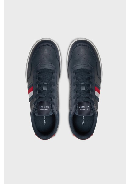 Tommy Hilfiger Deri Sneaker Ayakkabı Erkek Ayakkabı Fm0Fm05116 Dw5