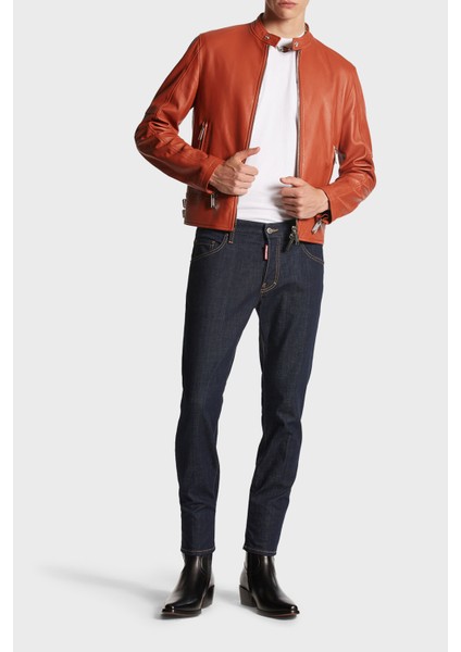 Streç Pamuklu Slim Fit Jeans Erkek Kot Pantolon S74LB1425 S30664 470