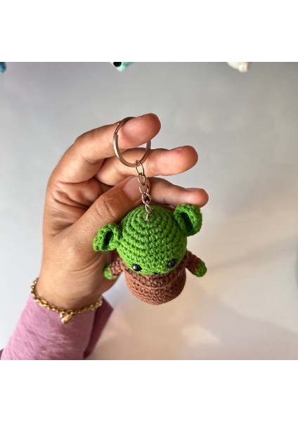 Amigurumi Örgü Yoda Anahtarlık fiyatları