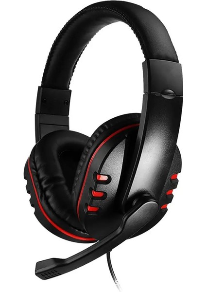 X6 Pc Üzerinden Kulak Üstü Kulaklık 3.5mm Güçlü Bas Stereo Kulaklık Kulaklık
