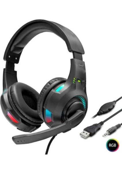 GM402 Kablolu Kulak Üstü Kulaklık Pc / Oyun / Telefon