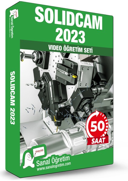 Sanal Öğretim Solidcam 2023 Video Ders Eğitim Seti