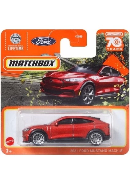 2021 Ford Mustang Mach-E Matchbox Tekli Arabalar C0859