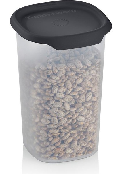 Tek Dokunuş Kare Küçük Buzdolabı Saklama Kabı Cosmos 1.25 lt