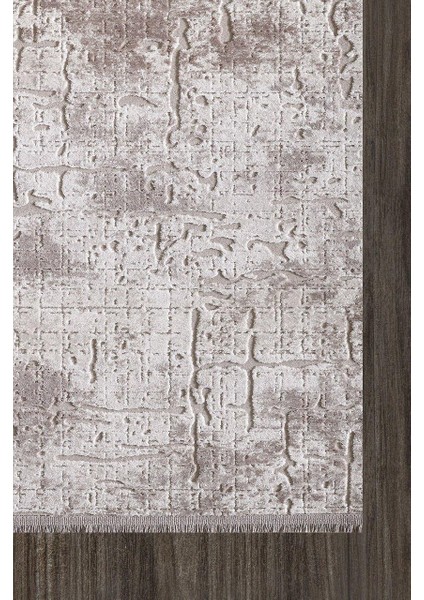 Runner 05016D Krem Bej Modern Saçaklı Halı fırsatları