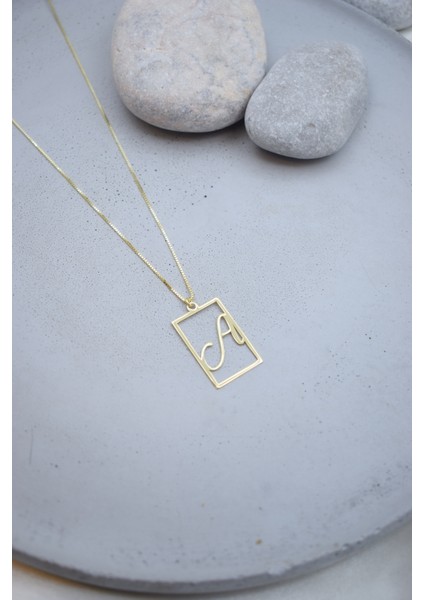 Harf Gümüş Kolye modelleri