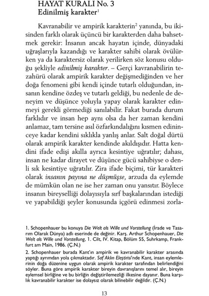 Mutlu Olma Sanatı - Arthur Schopenhauer