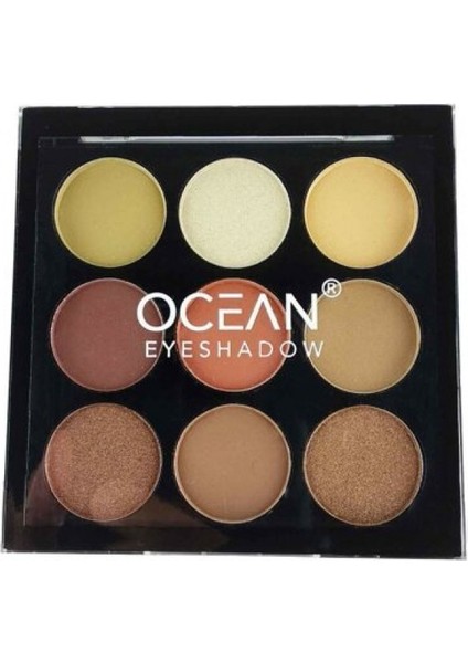 9'Lu Lux Far Paleti Seti