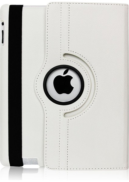 iPad Pro 12.9 5.nesil M1 Kılıf 360 Derece Dönebilen Yatay ve Dikey Standlı Deri Kılıf + 9h Tam Kaplayan Nano Ekran Koruyucu